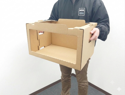 段ボール棚 組み立て式 業務用オープン収納ラック BOX-EX101